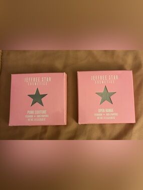 2 New Jeffree Star Eyeshadows Punk Couture & Open Range